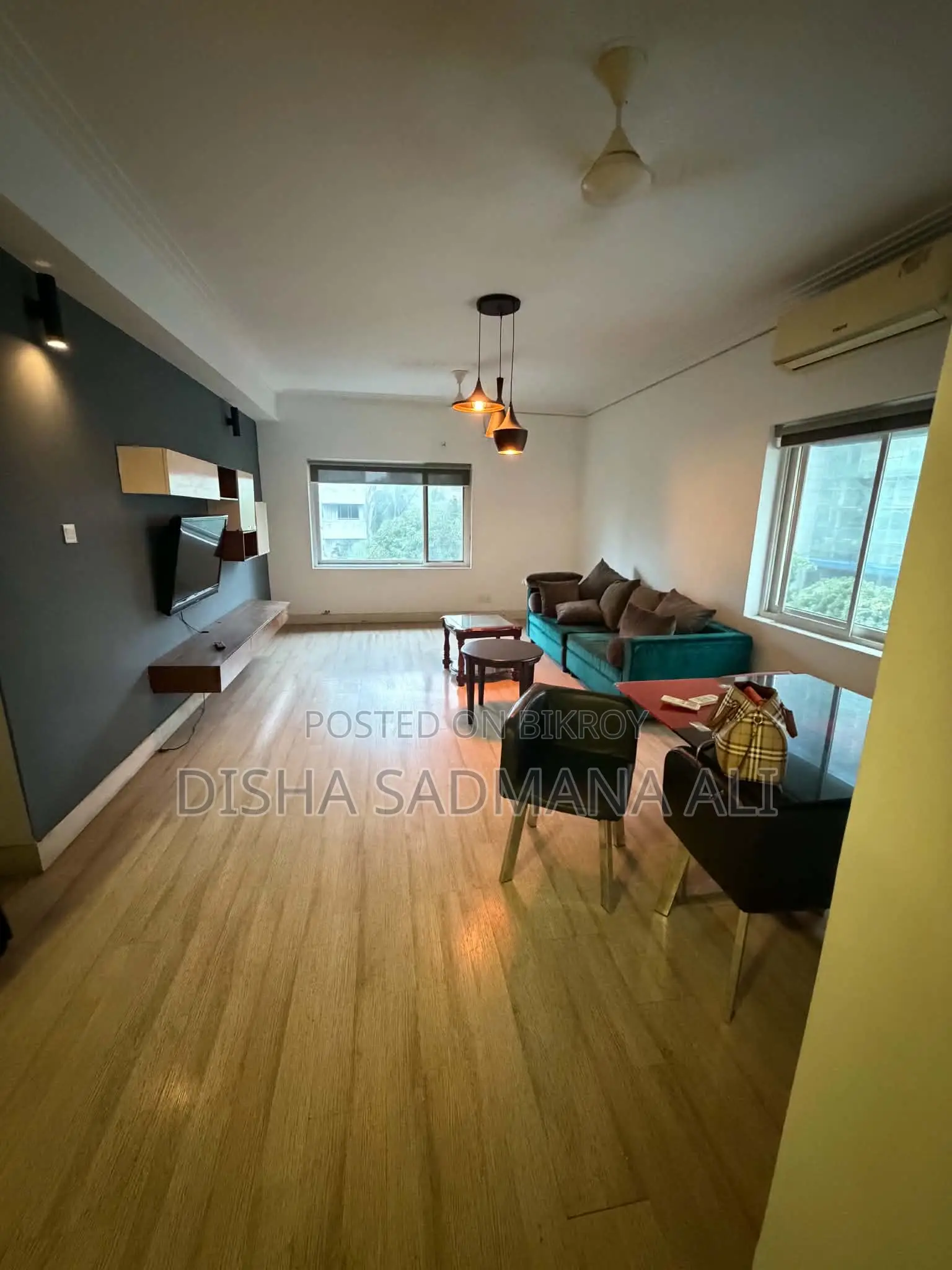 Furnished 3-Bedroom Apartment in Gulshan for Rent