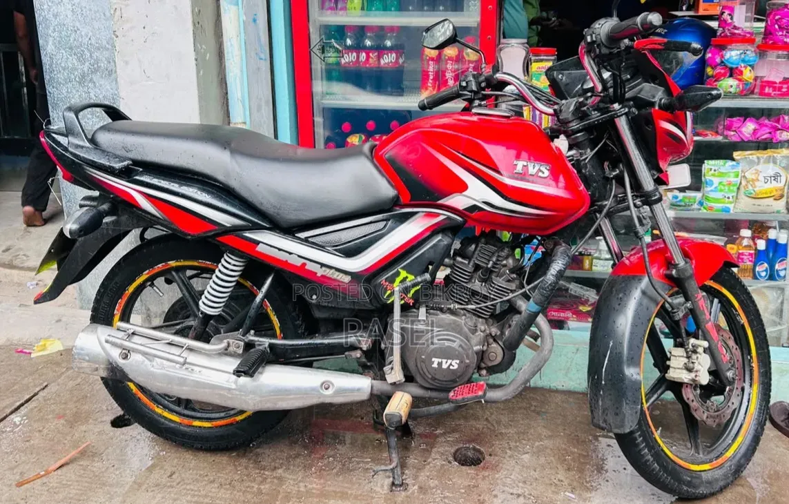 TVS Metro Plus 2018 Red