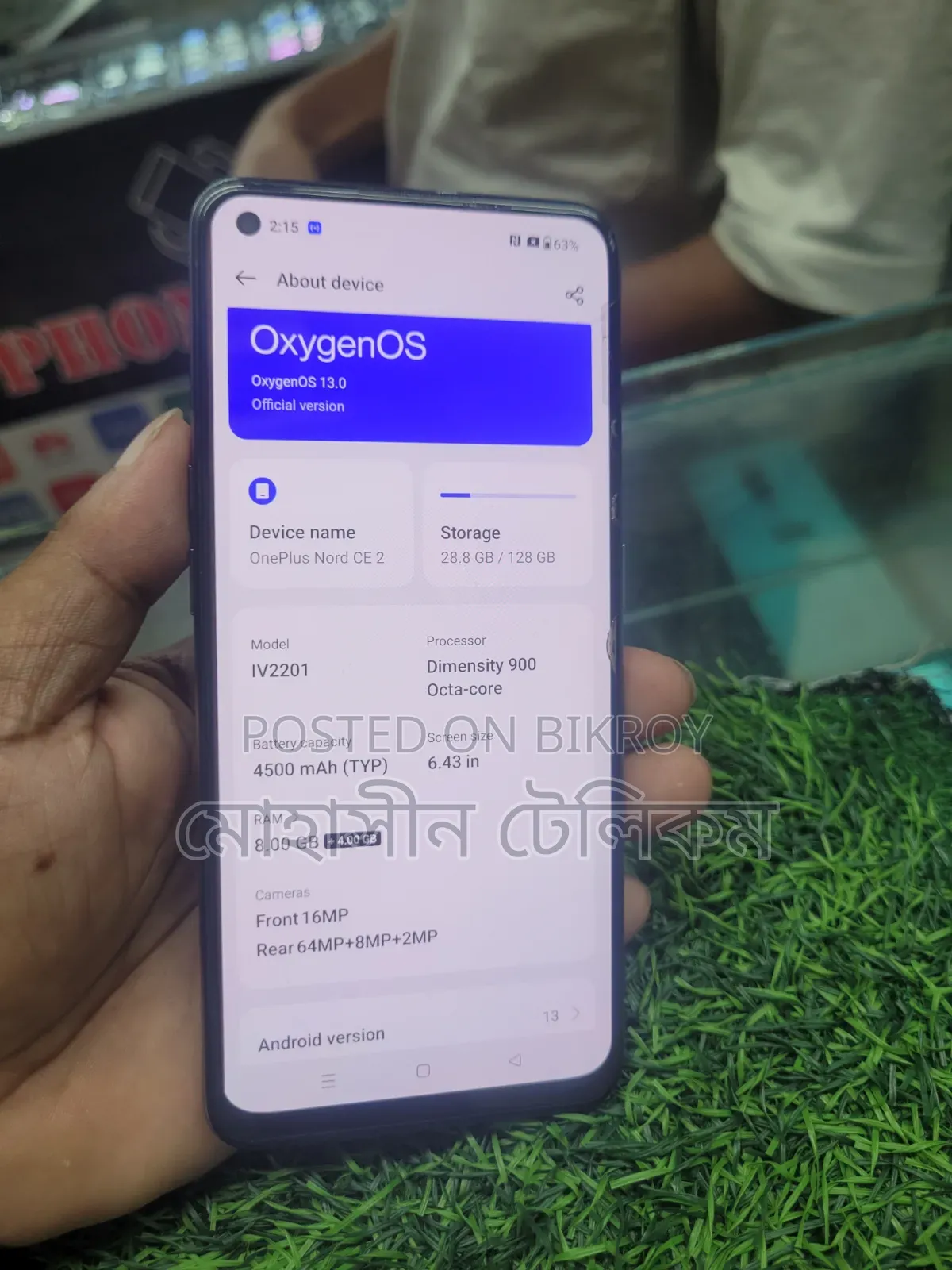 OnePlus Nord 128 GB Black