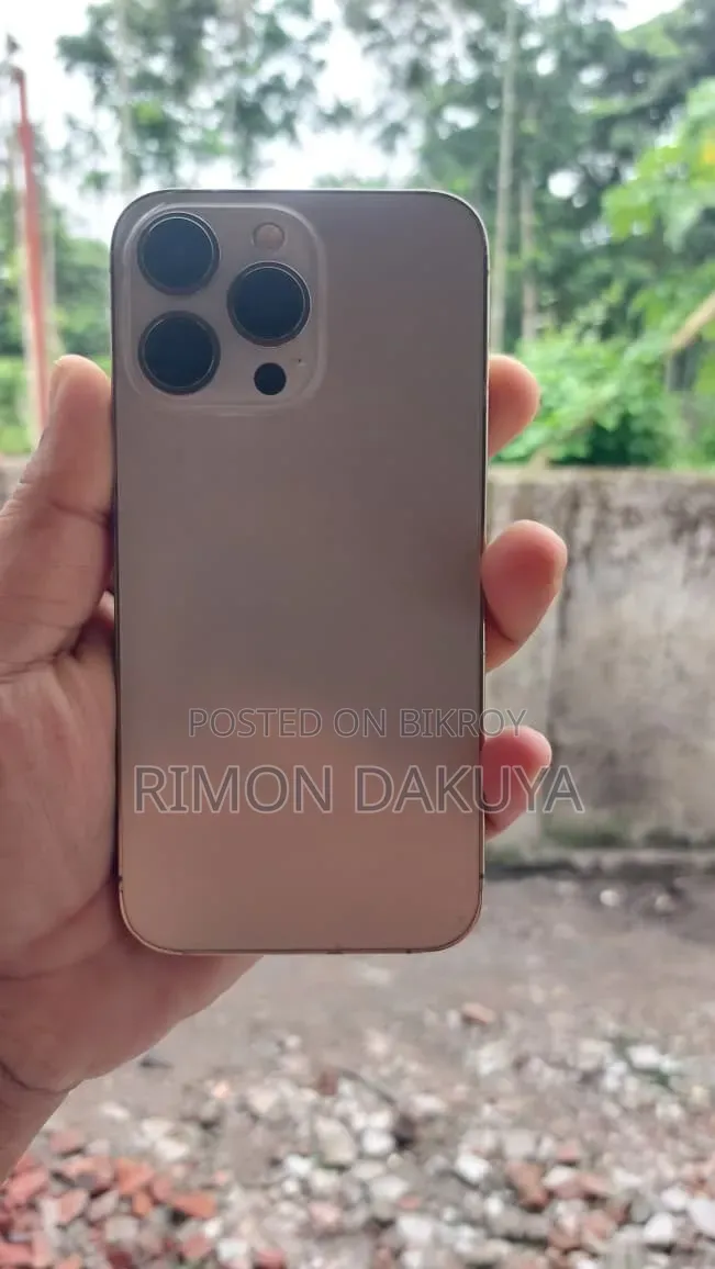 নতুন অ্যাপল আইফোন ১৩ প্রো ১২৮ জিবি গোল্ড
