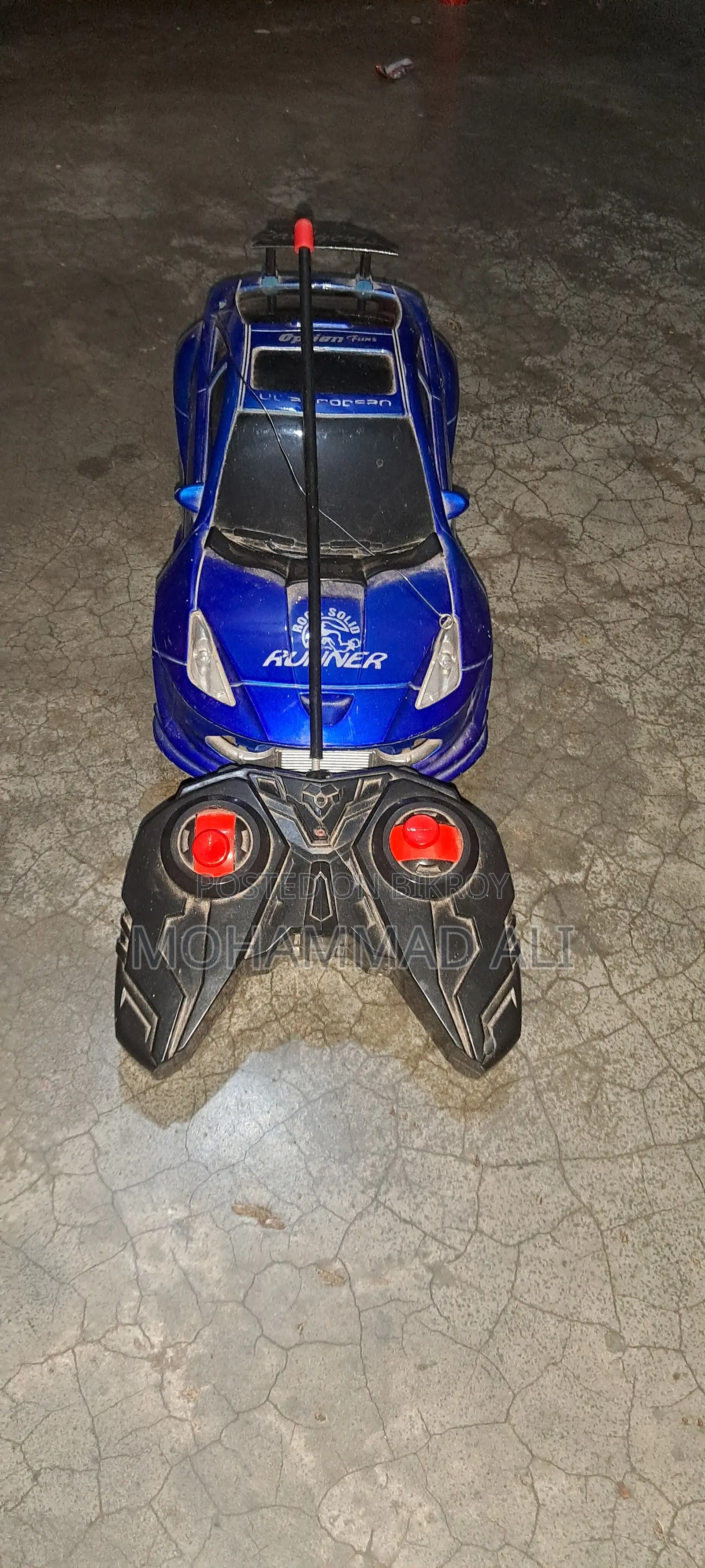 Used Blue Sports Remote Control Car for Sale
