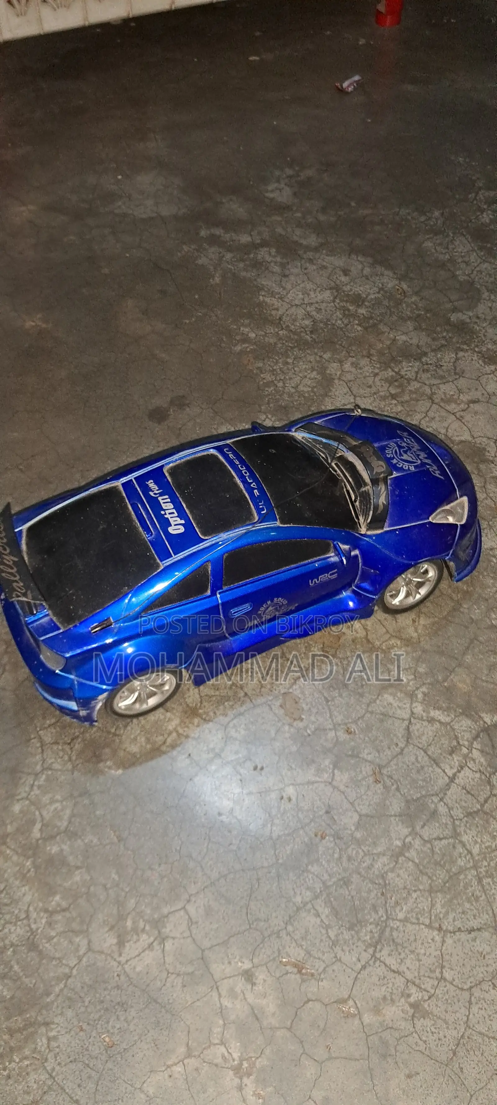 Used Blue Sports Remote Control Car for Sale