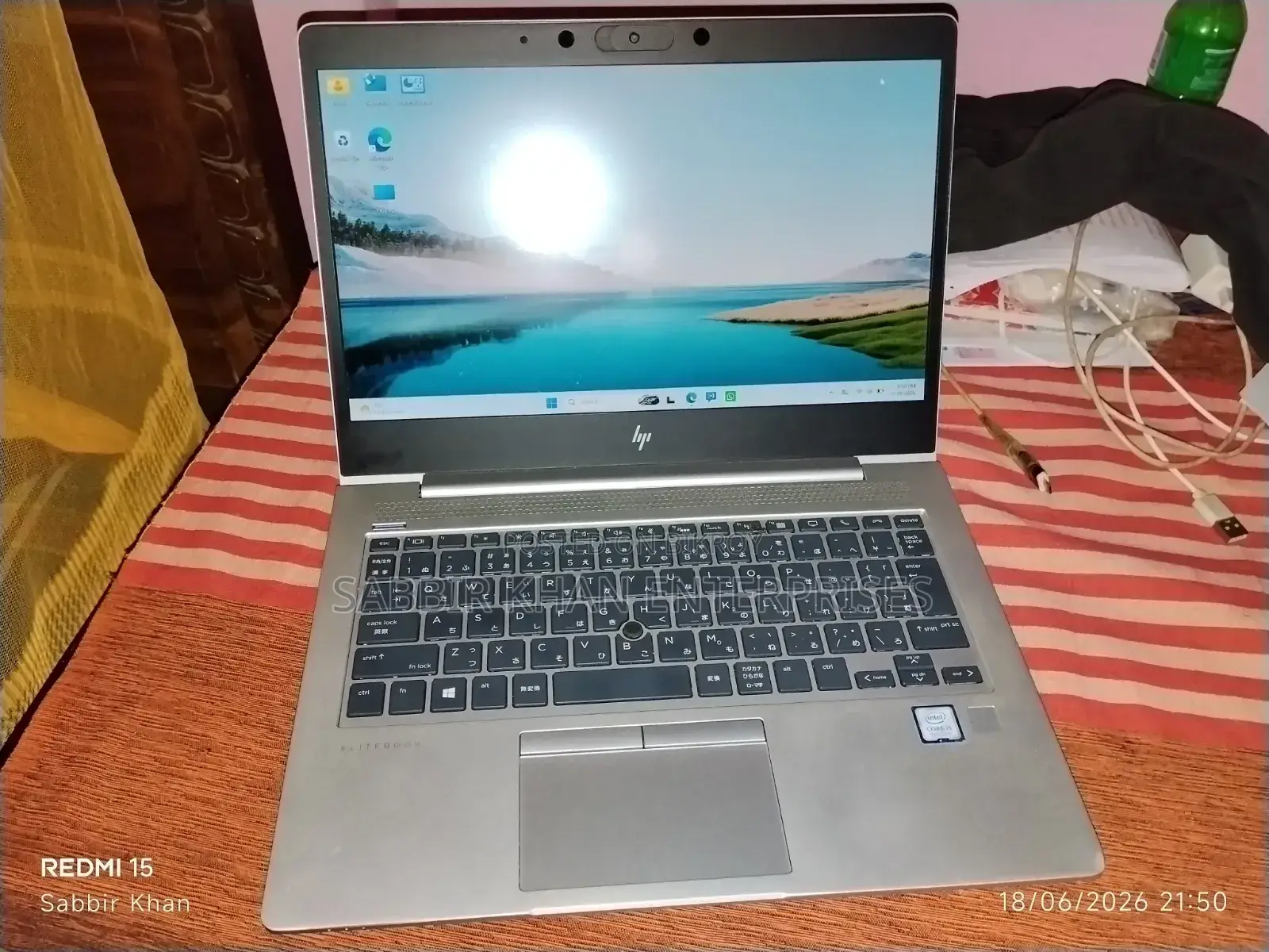 Laptop HP EliteBook 840 G6 8GB Intel Core i5 HDD+SSD 256GB