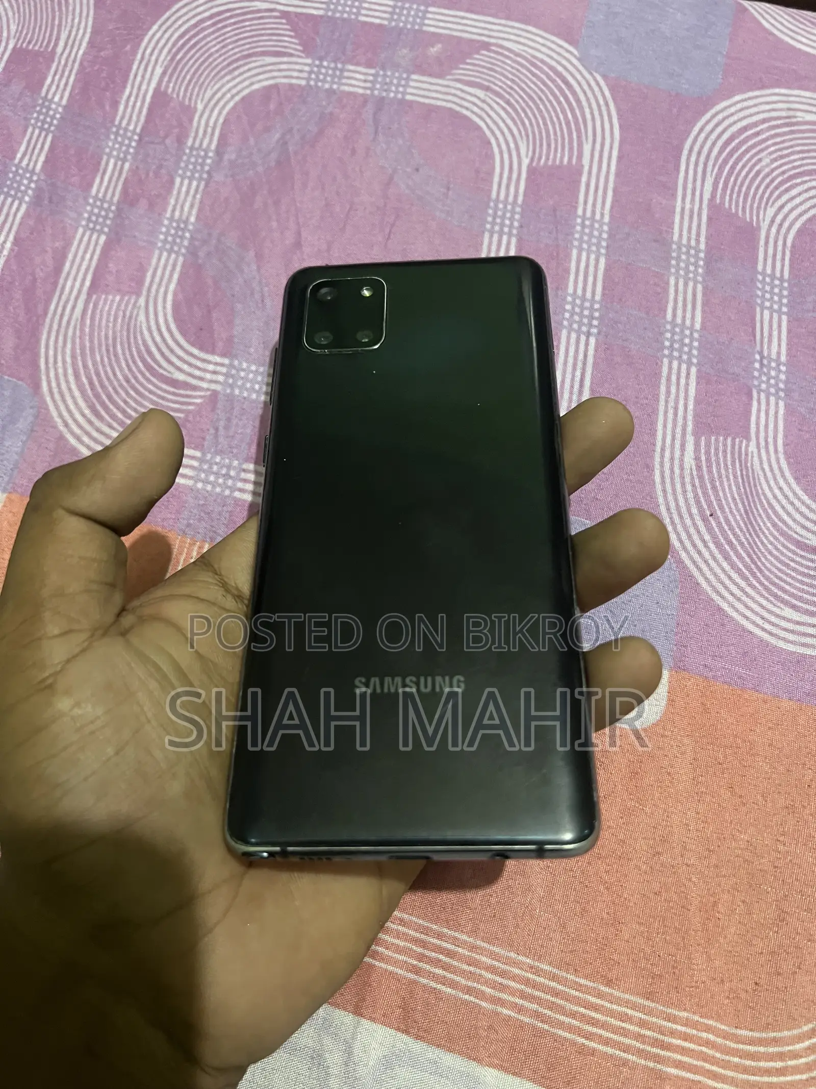 স্যামসাং গ্যালাক্সি নোট ১০ লাইট ১২৮ জিবি ব্ল্যাক