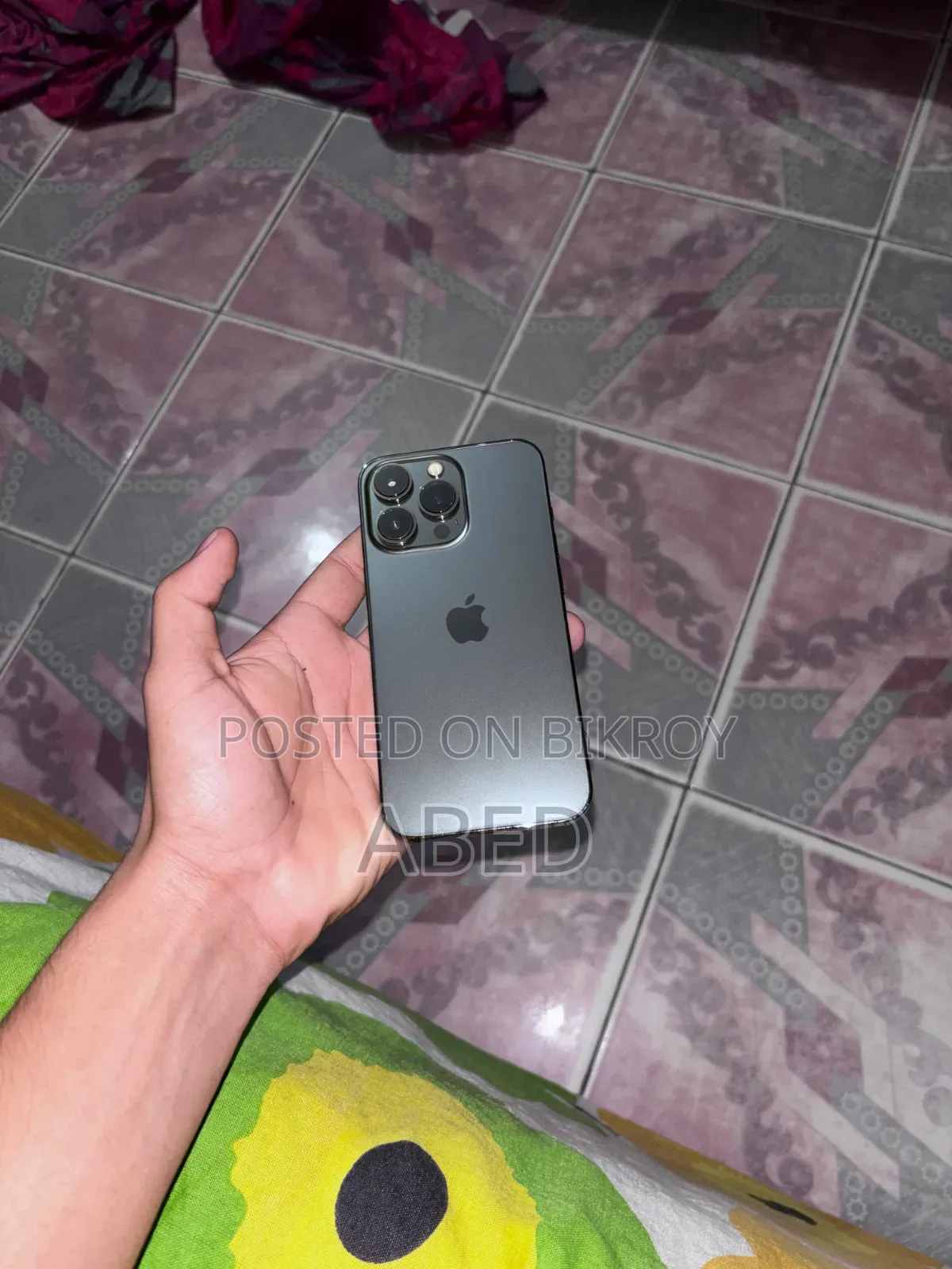 অ্যাপল আইফোন ১৩ প্রো ২৫৬ জিবি ব্ল্যাক