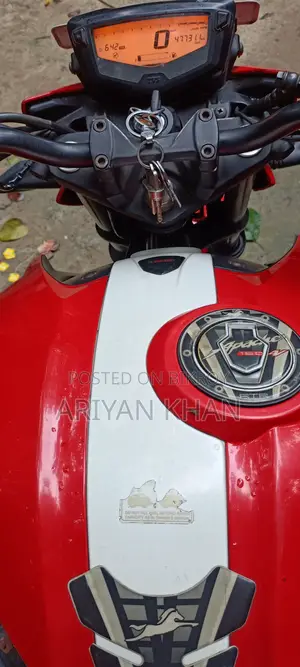 TVS Apache 160 4V 2018 Red