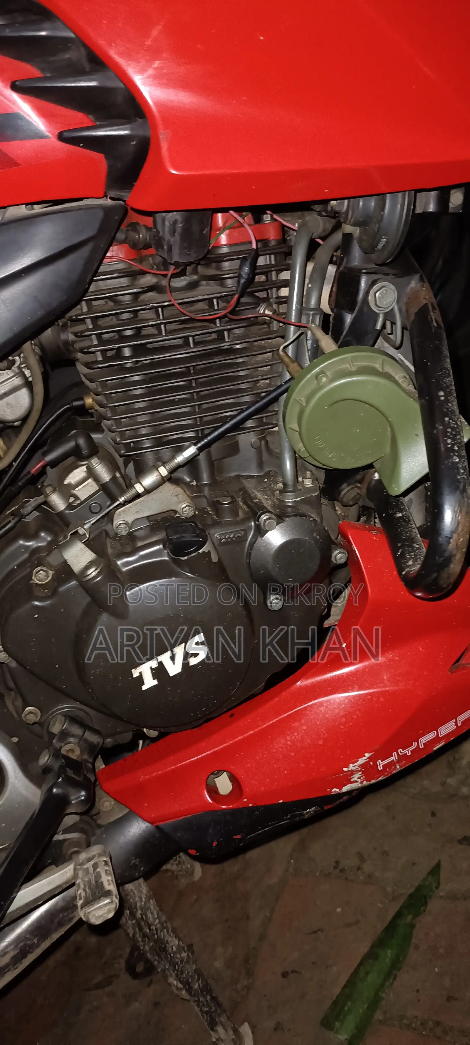 TVS Apache 160 4V 2018 Red