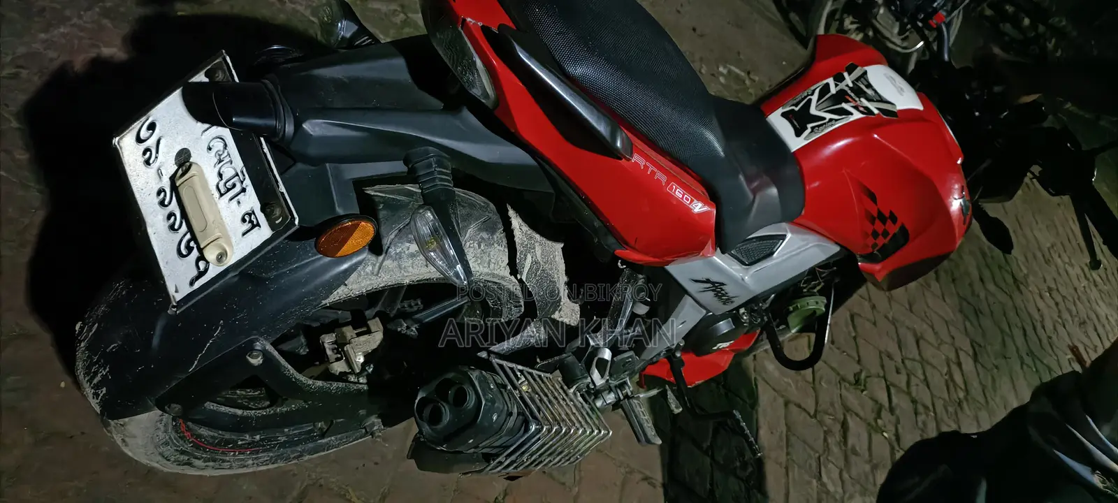 TVS Apache 160 4V 2018 Red