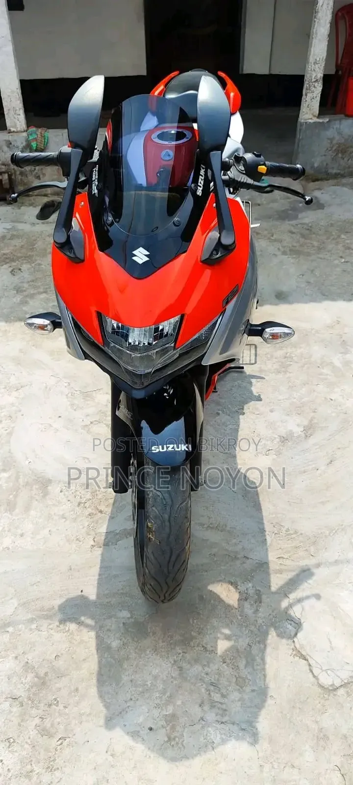 Suzuki Gixxer SF FI 2024 Orange