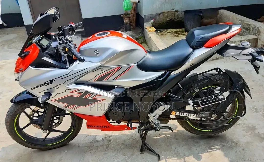 Suzuki Gixxer SF FI 2024 Orange