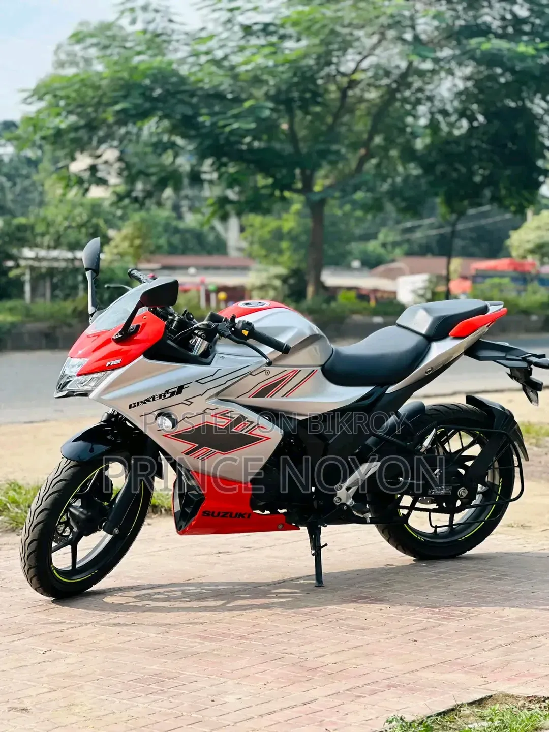 Suzuki Gixxer SF FI 2024 Orange