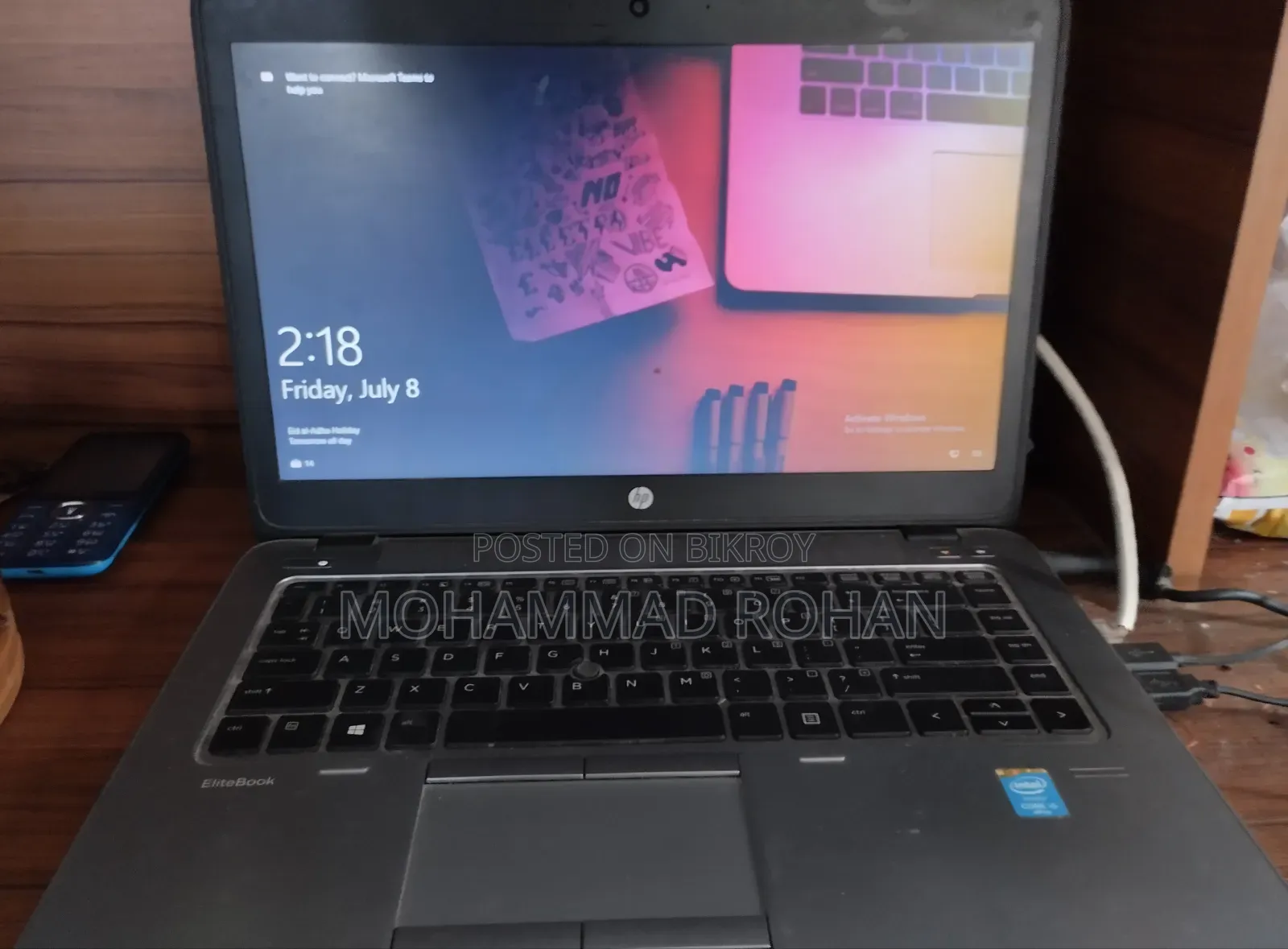 Laptop HP EliteBook 840 G2 8GB Intel Core I5 HDD+SSD 1T