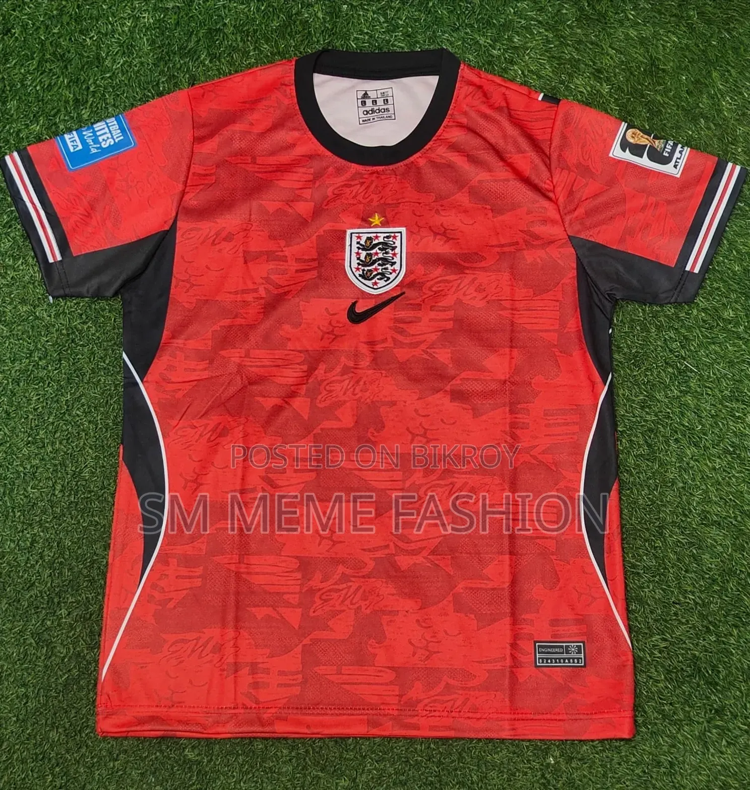 প্রিমিয়াম ইংল্যান্ড ২০২৬ বিশ্বকাপ হোম কিট
