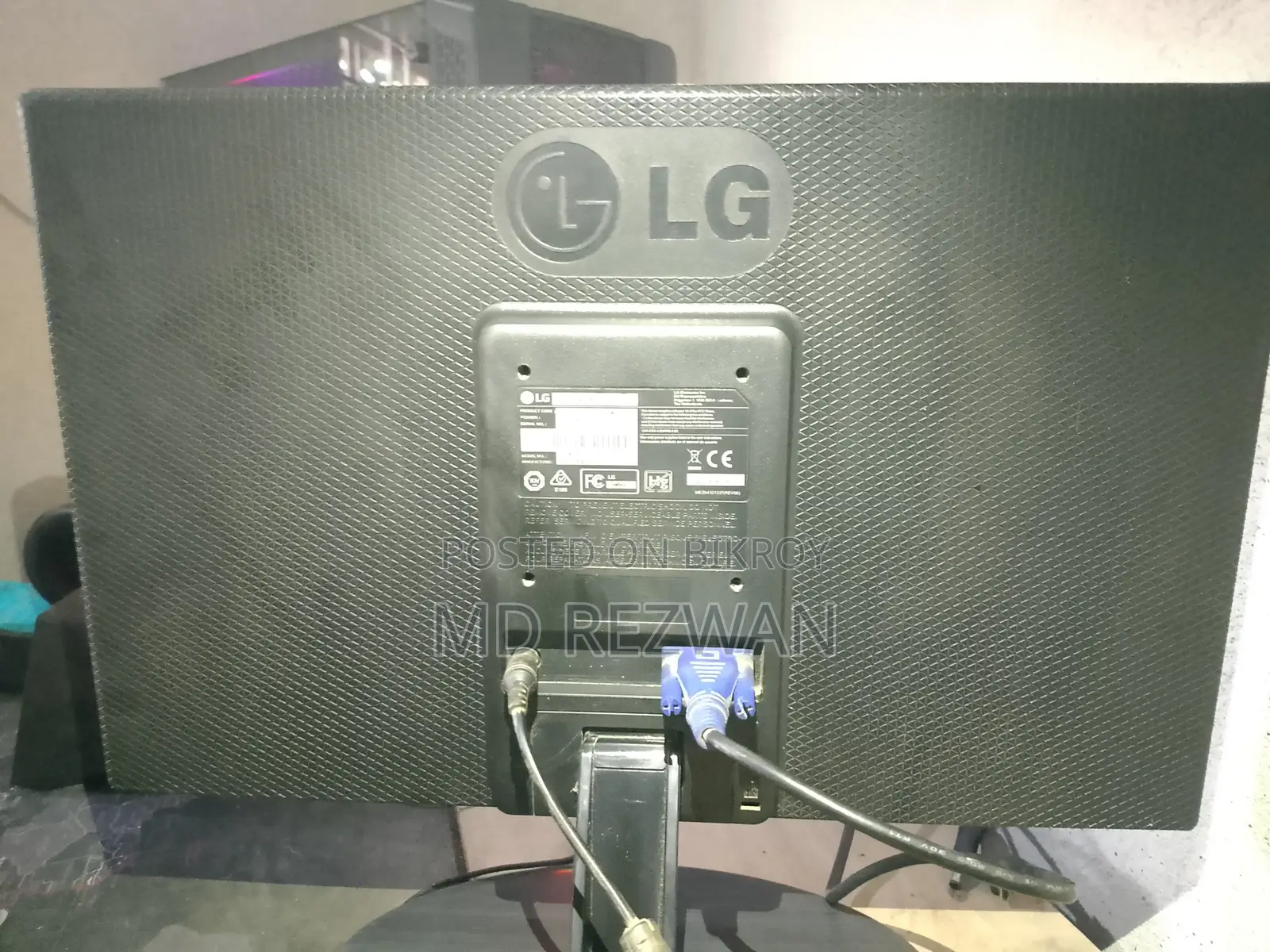 Lg 19m38a 19 Inch HD LED Backlight Monitor (VGA Port)