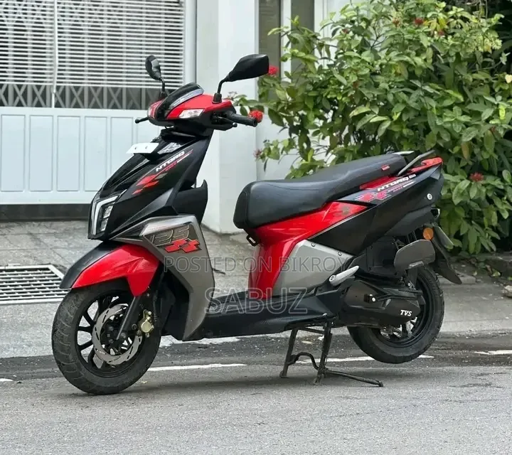 নতুন টিভিএস এনটর্ক ১২৫ ২০২৪ লাল