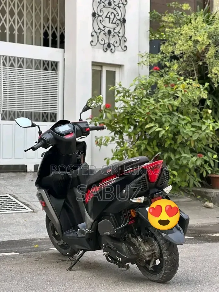 নতুন টিভিএস এনটর্ক ১২৫ ২০২৪ লাল