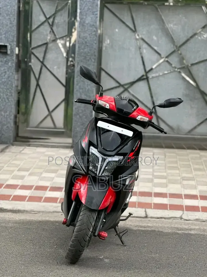 নতুন টিভিএস এনটর্ক ১২৫ ২০২৪ লাল