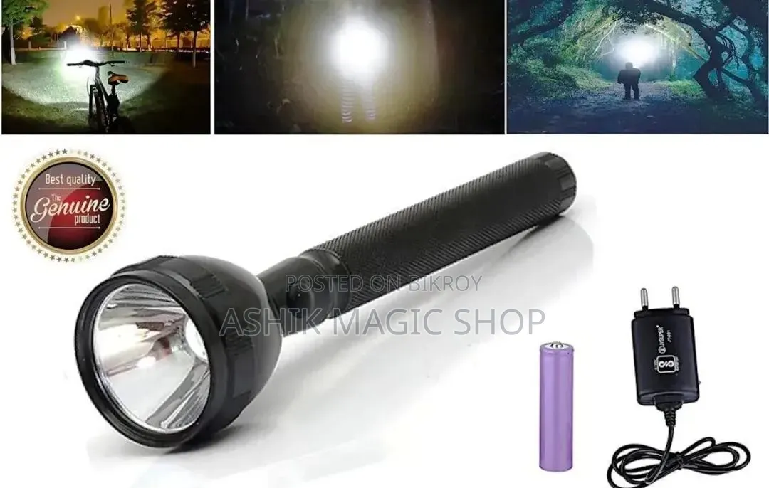 Ot Super Rechargeable 2 Pode 700 Meter Long Range, Waterproof Led