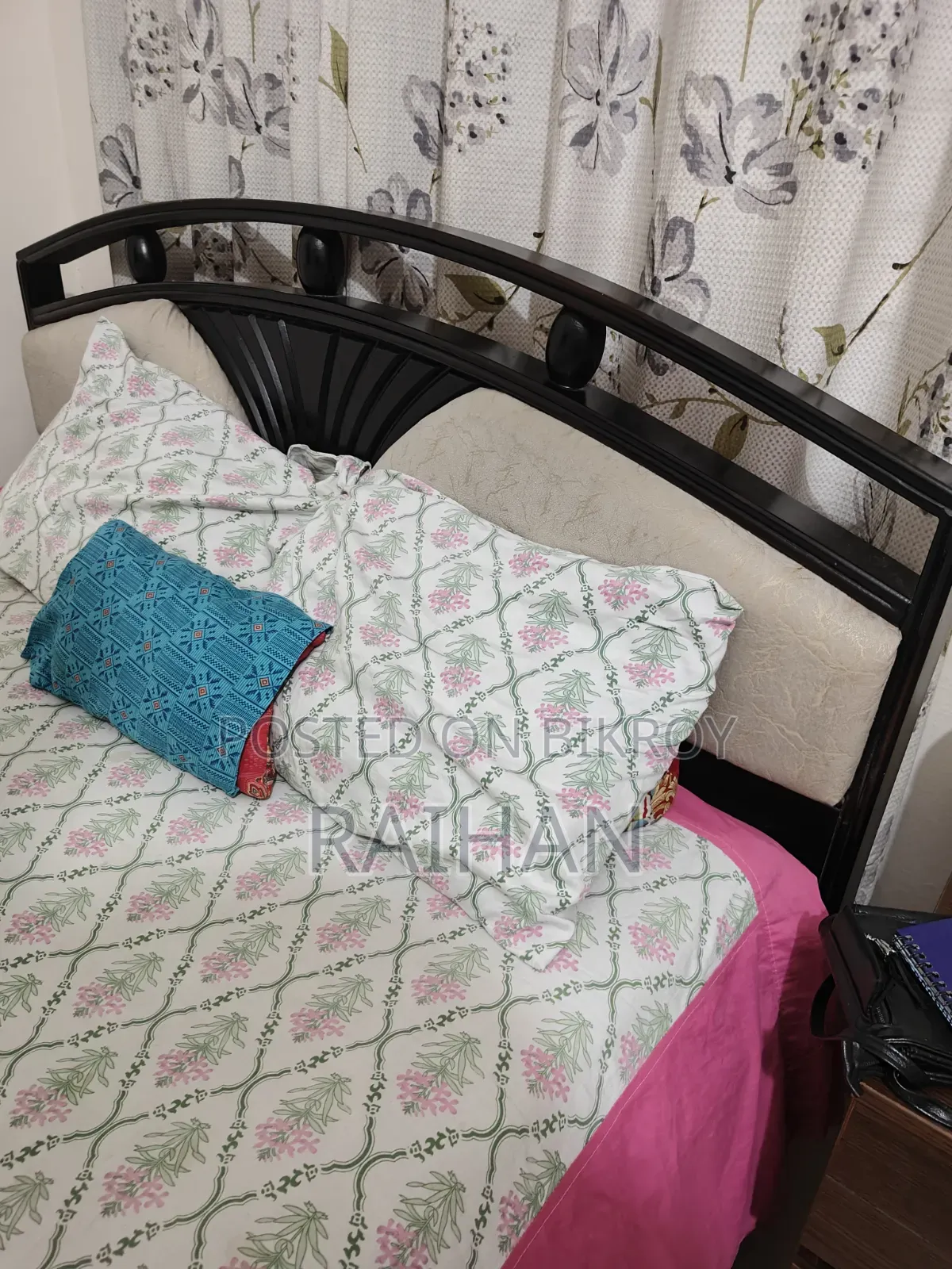 Malaysian Wood Queen Size Bed