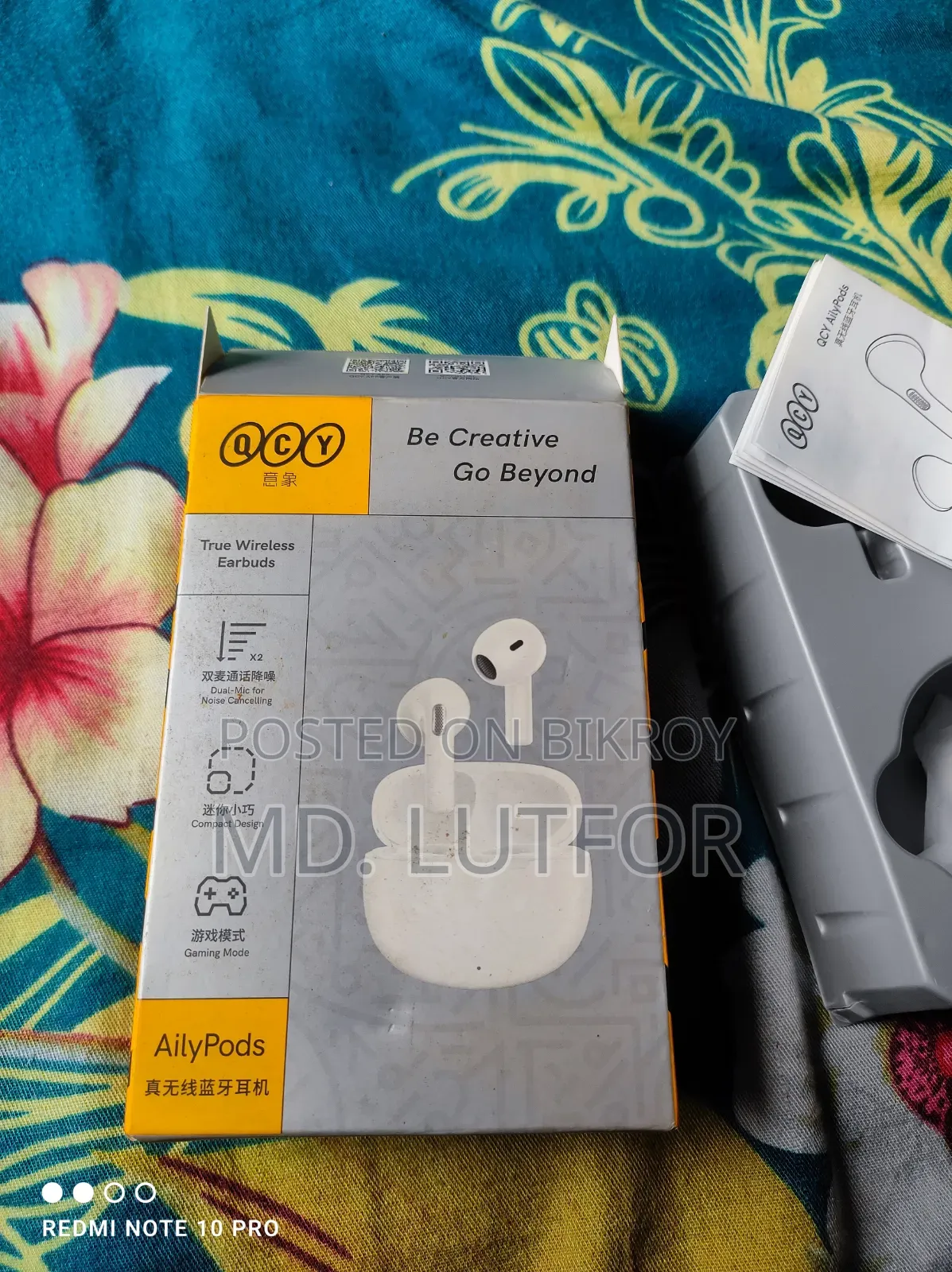 Qcy T20 Ailypods Bluetooth 5.3 Wireless Earbuds