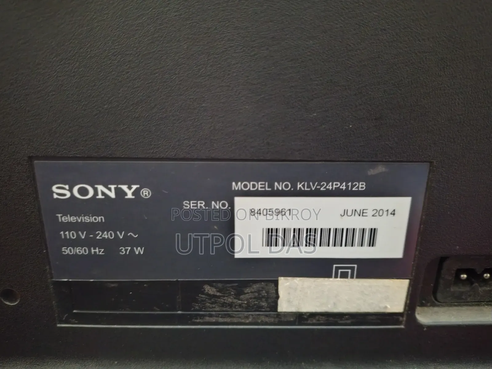 Sony Bravia Led Tv 24"