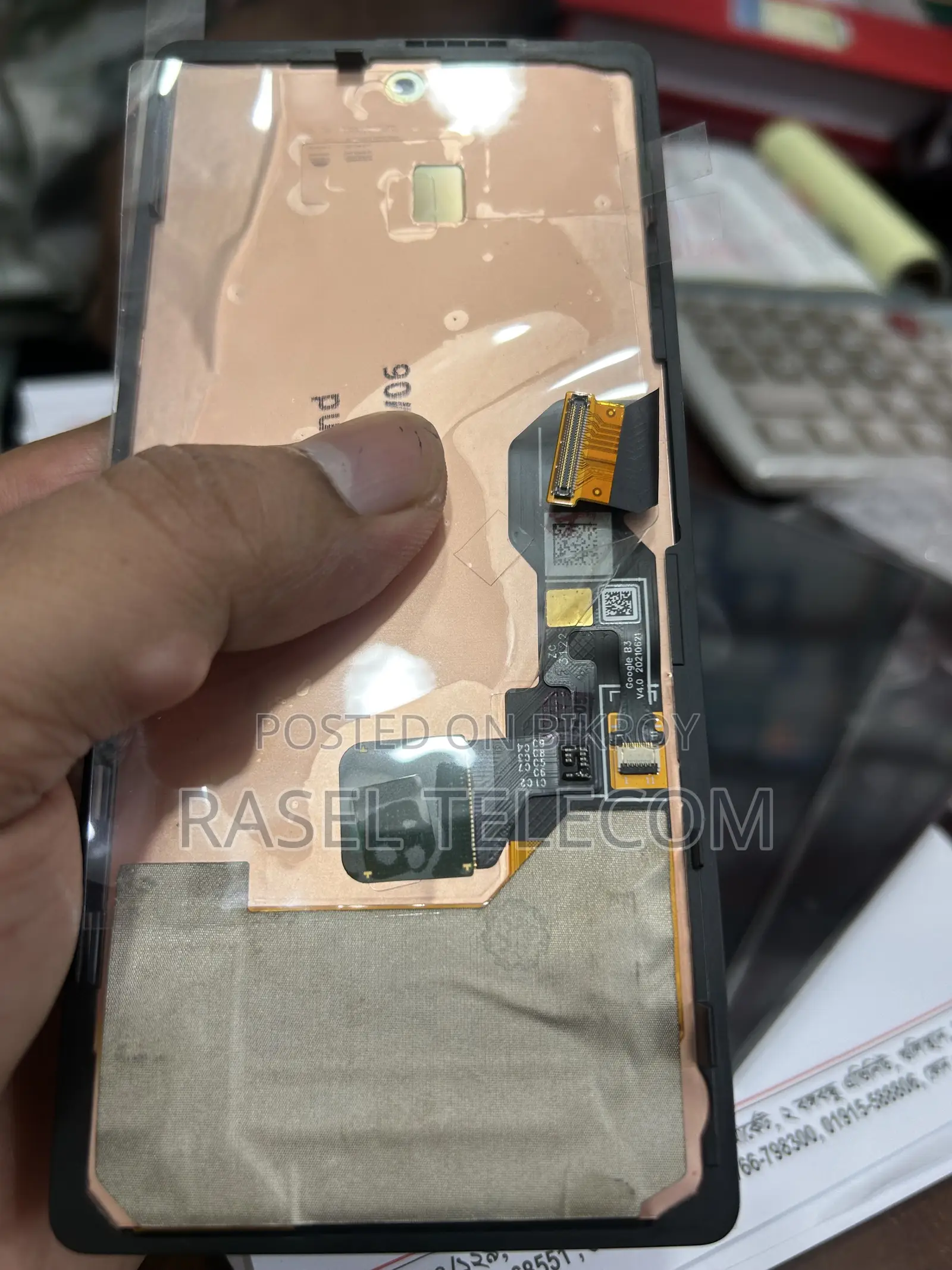 Pixel 6a 100% Sat Orgnal LCD