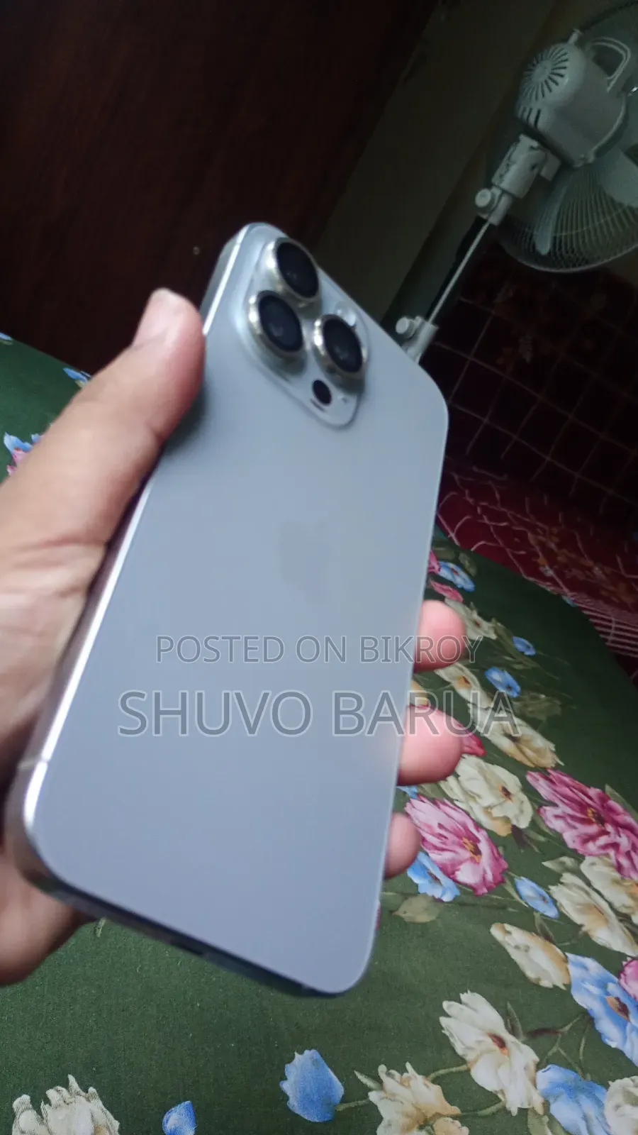 অ্যাপল আইফোন ১৫ প্রো ম্যাক্স ২৫৬ জিবি গ্রে