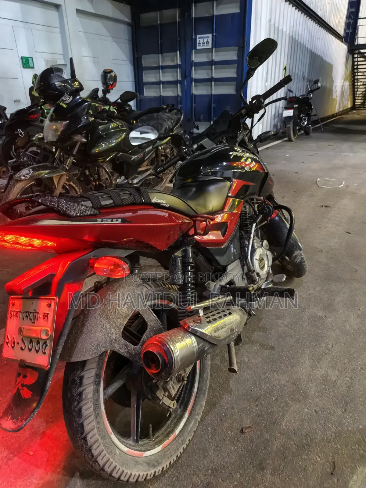 Bajaj Pulsar 150 2016 Red