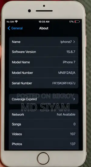 Apple iPhone 7 32 GB Pink