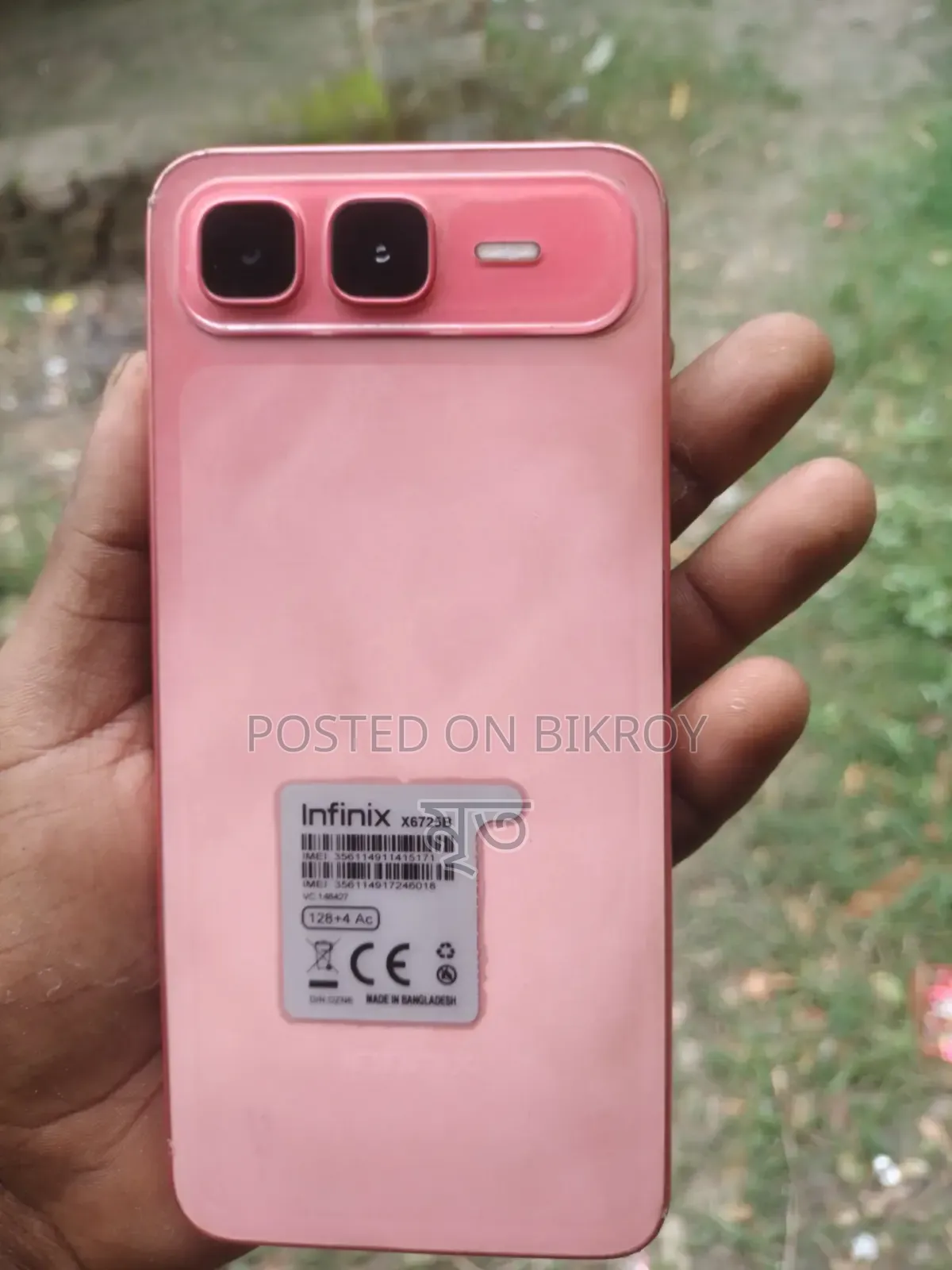 Infinix Smart 10 Plus 128 GB Red