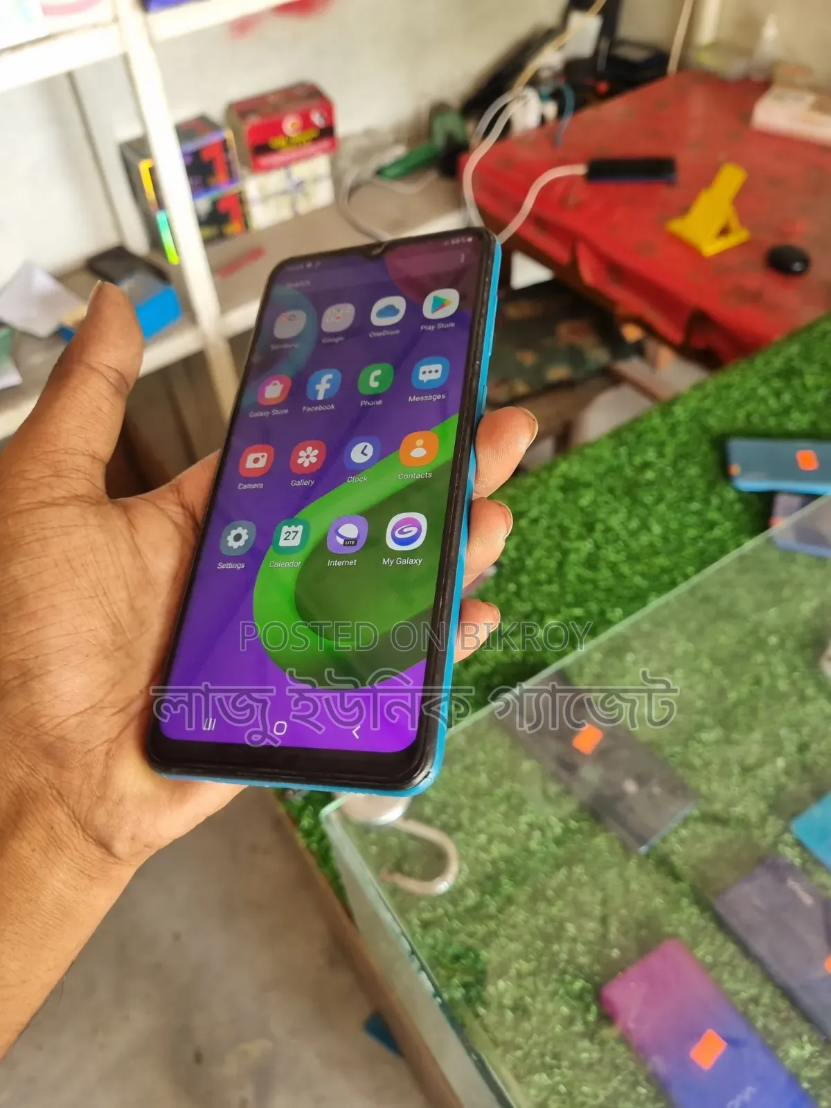 স্যামসাং গ্যালাক্সি এম০২ ৩২ জিবি নীল