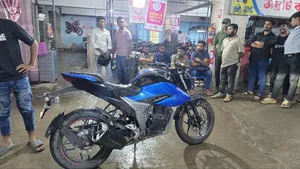 Suzuki Gixxer SF FI 2021 Blue