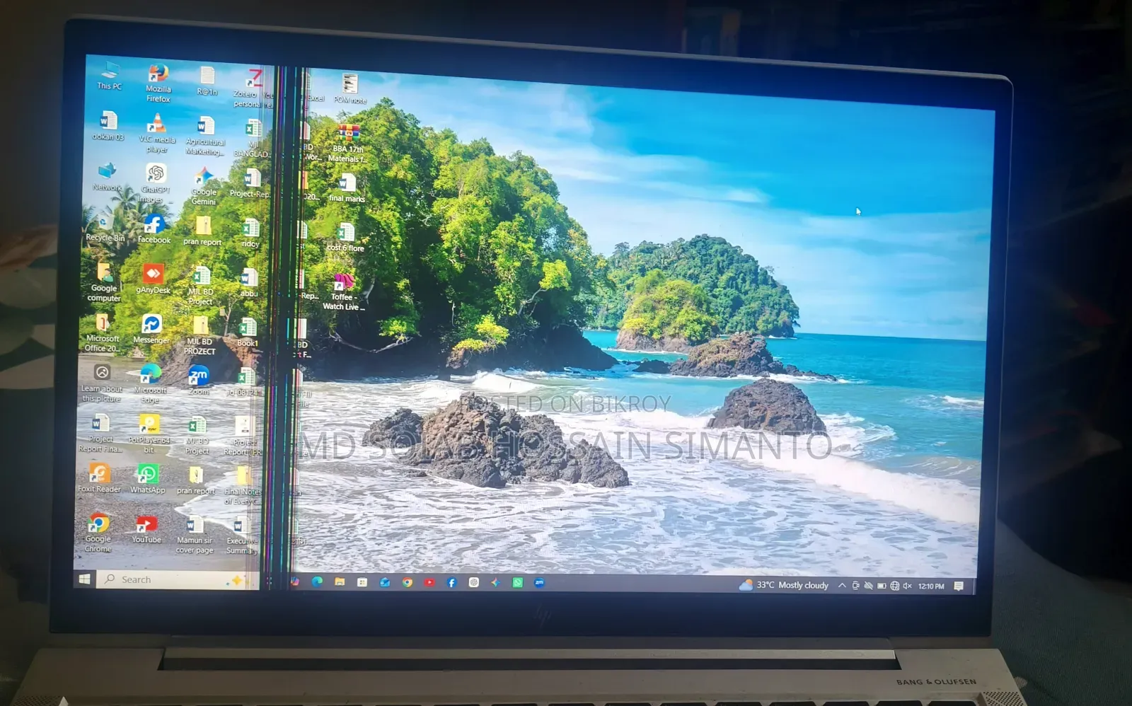 Laptop HP EliteBook 840 G8 8GB Intel Core I5 SSD 128GB