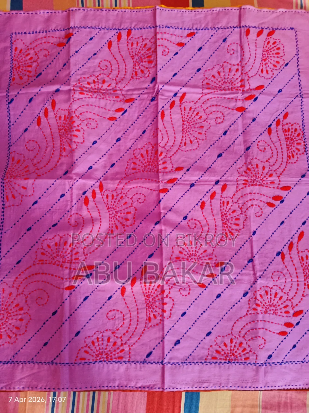 Premium Handmade Baby Kantha Quilt – Comfortable Kantha for your little ones.