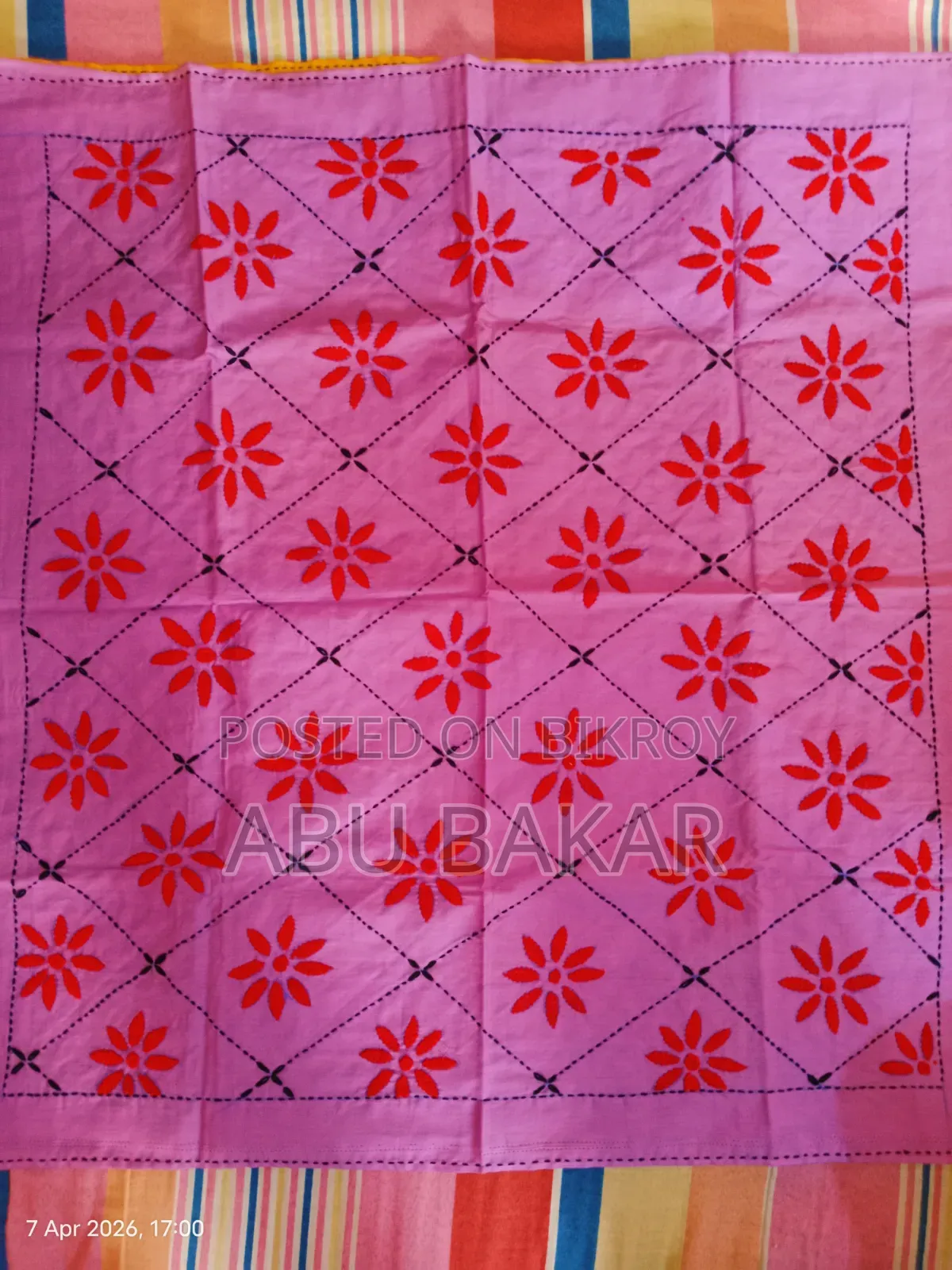 Premium Handmade Baby Kantha Quilt – Comfortable Kantha for your little ones.