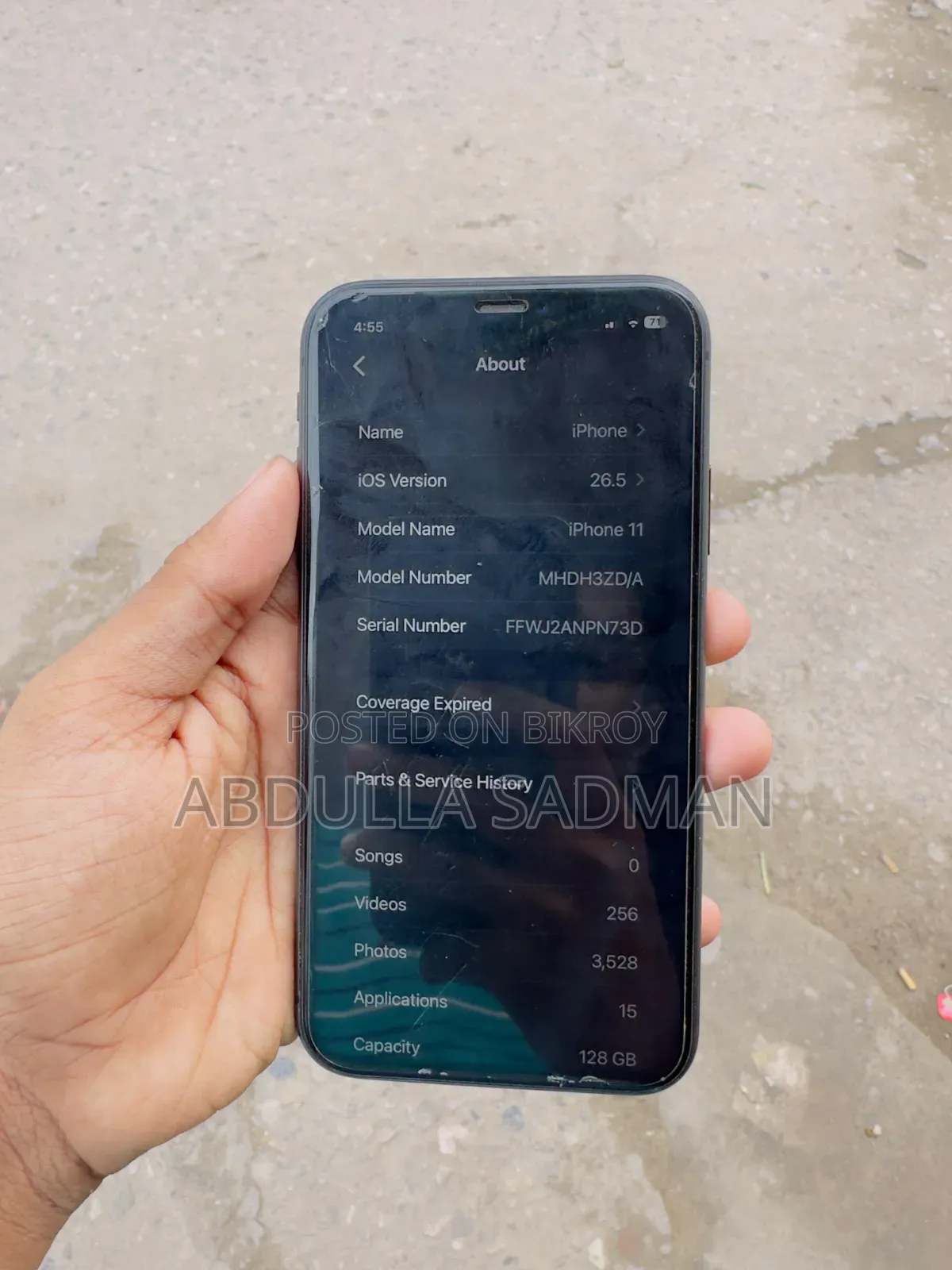 Apple iPhone 11 128 GB Black