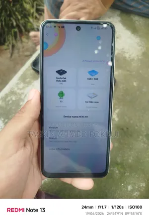 ওয়ালটন নেক্সজি এন৯ ১২৮ জিবি হোয়াইট