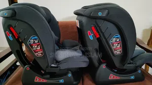 Two Gray Baby Car Seat