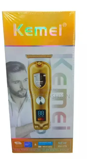 Kemei KM-078: Stylish and Professional Hair Trimmer