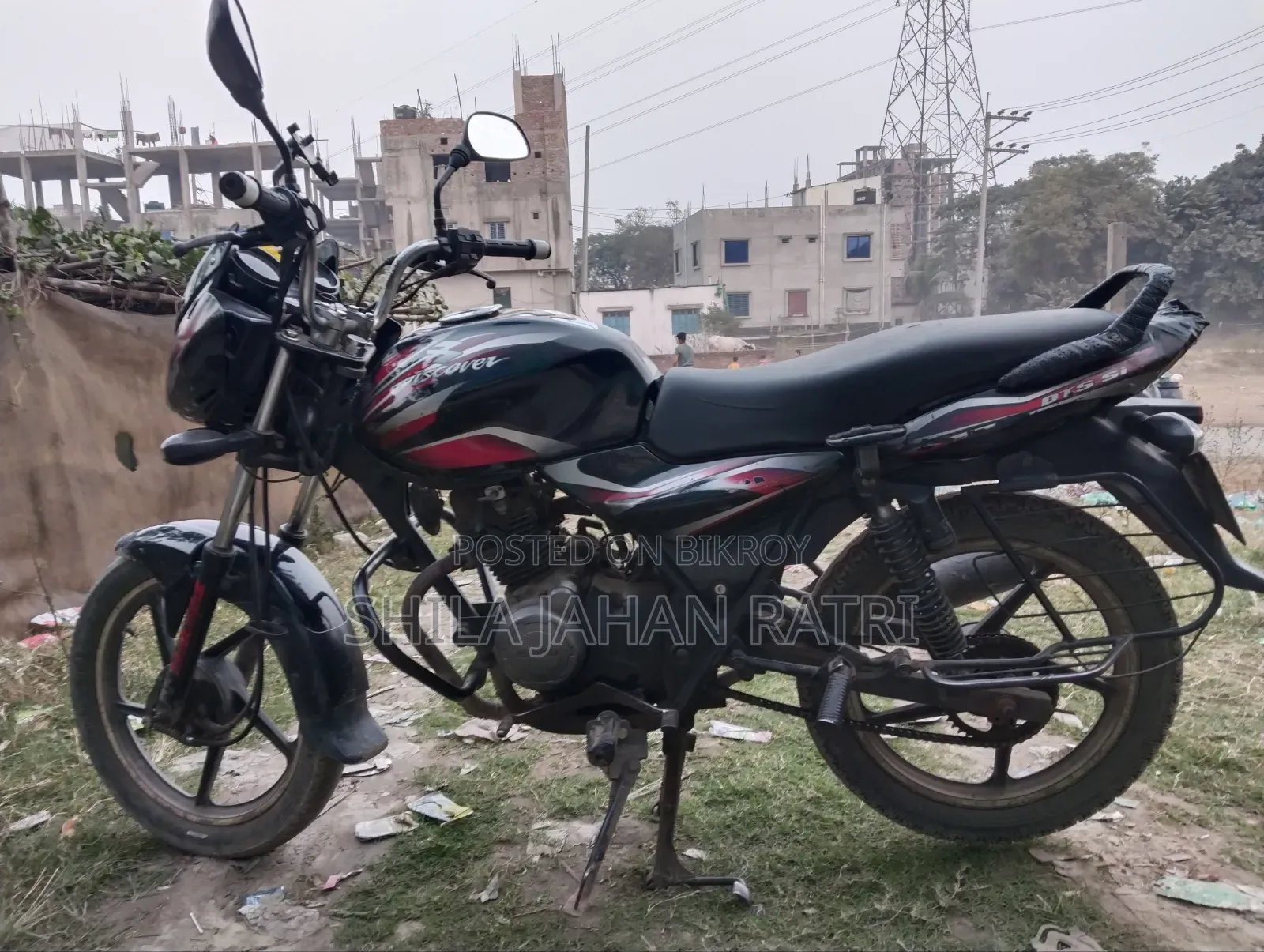 Bajaj Discover 100 2010 Black