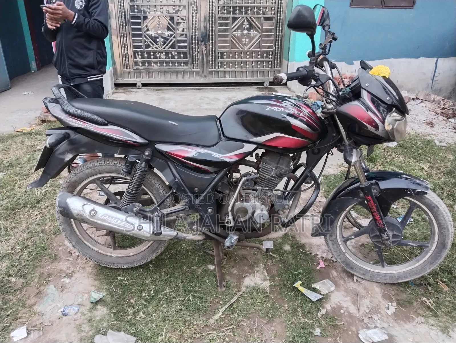 Bajaj Discover 100 2010 Black