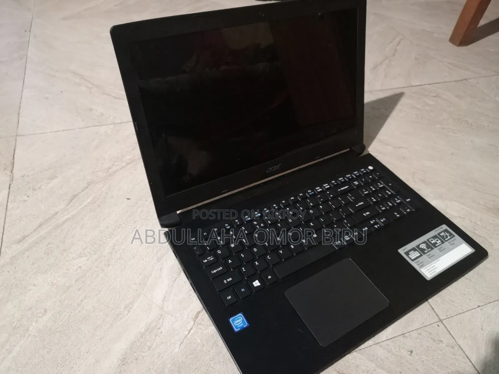 Laptop Acer Aspire 3 A315-53 4GB Intel Core I3 HDD 500GB