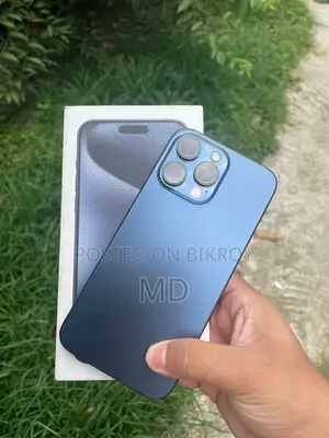 অ্যাপল আইফোন ১৫ প্রো ম্যাক্স ২৫৬ জিবি ব্লু