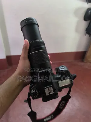 Canon 70d With 75-300 Zoom Lens