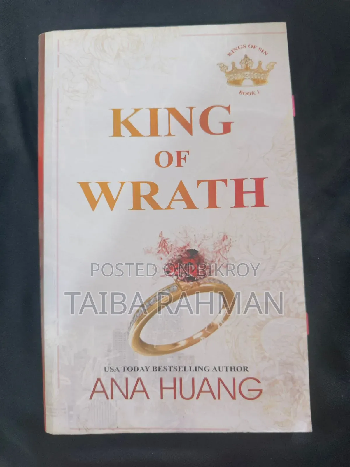 King of Wrath by Ana Huang (Yellow Print)