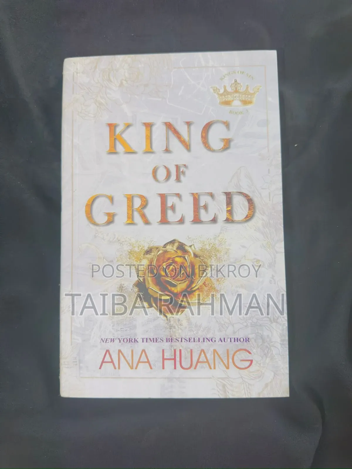 King of Greed by Ana Huang (Yellow Print)
