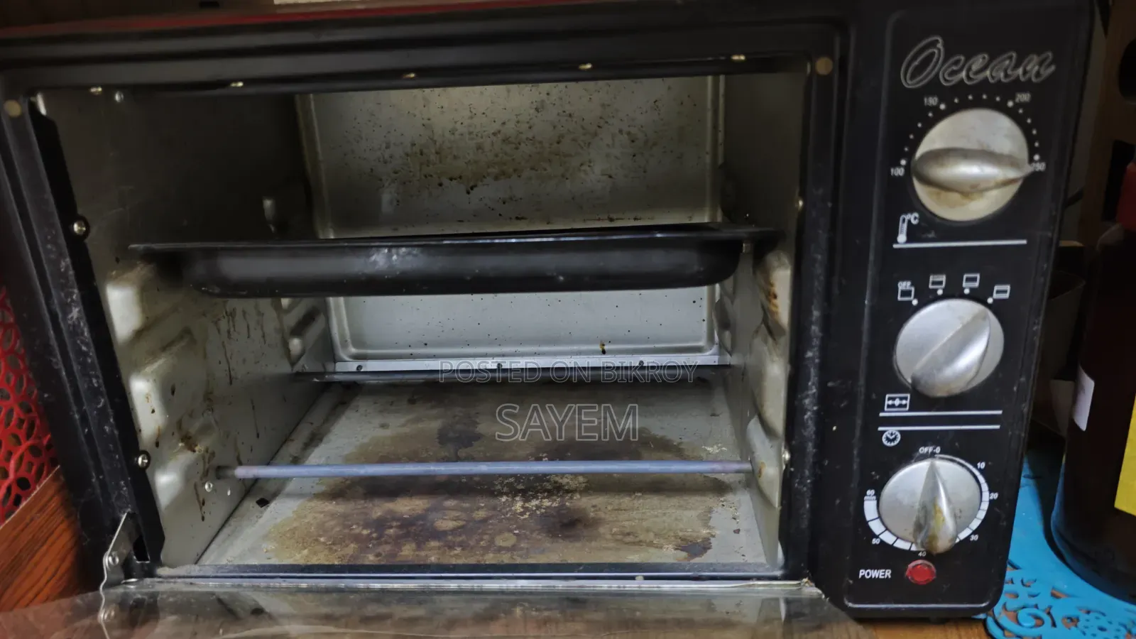 Electric Oven (Used). Model: Ocean OEO-18S Capacity: 18 Liters
