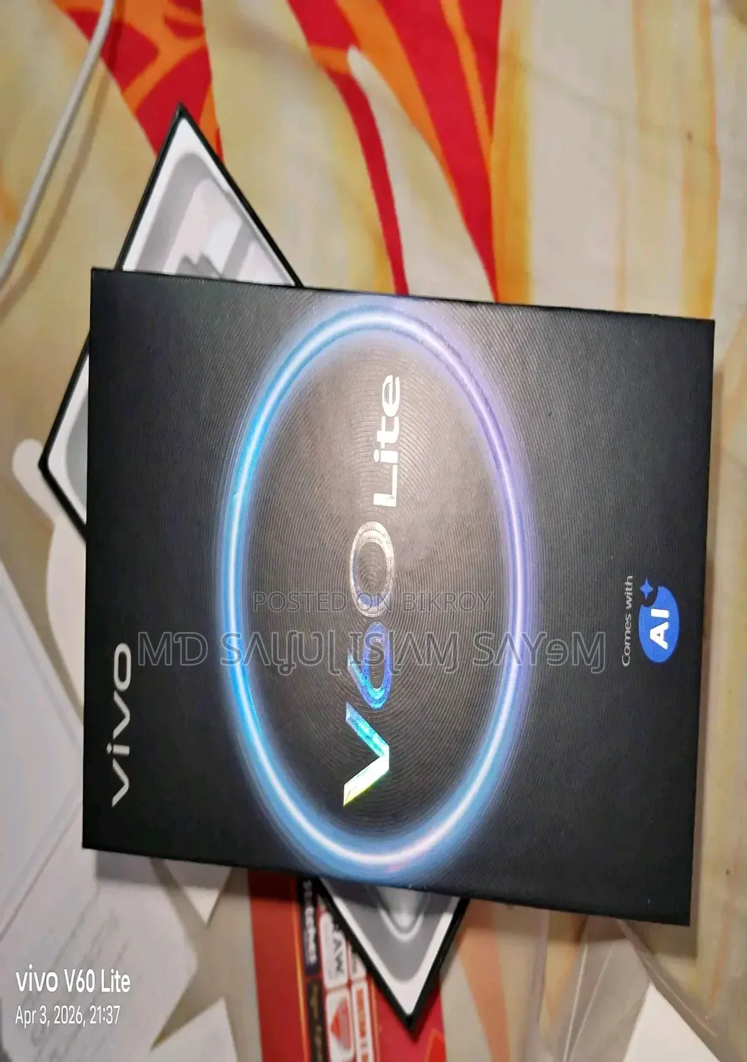 Vivo V60 Lite 256 GB Black