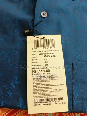 Van Heusen Worldwear Full Shirt From Bangalore