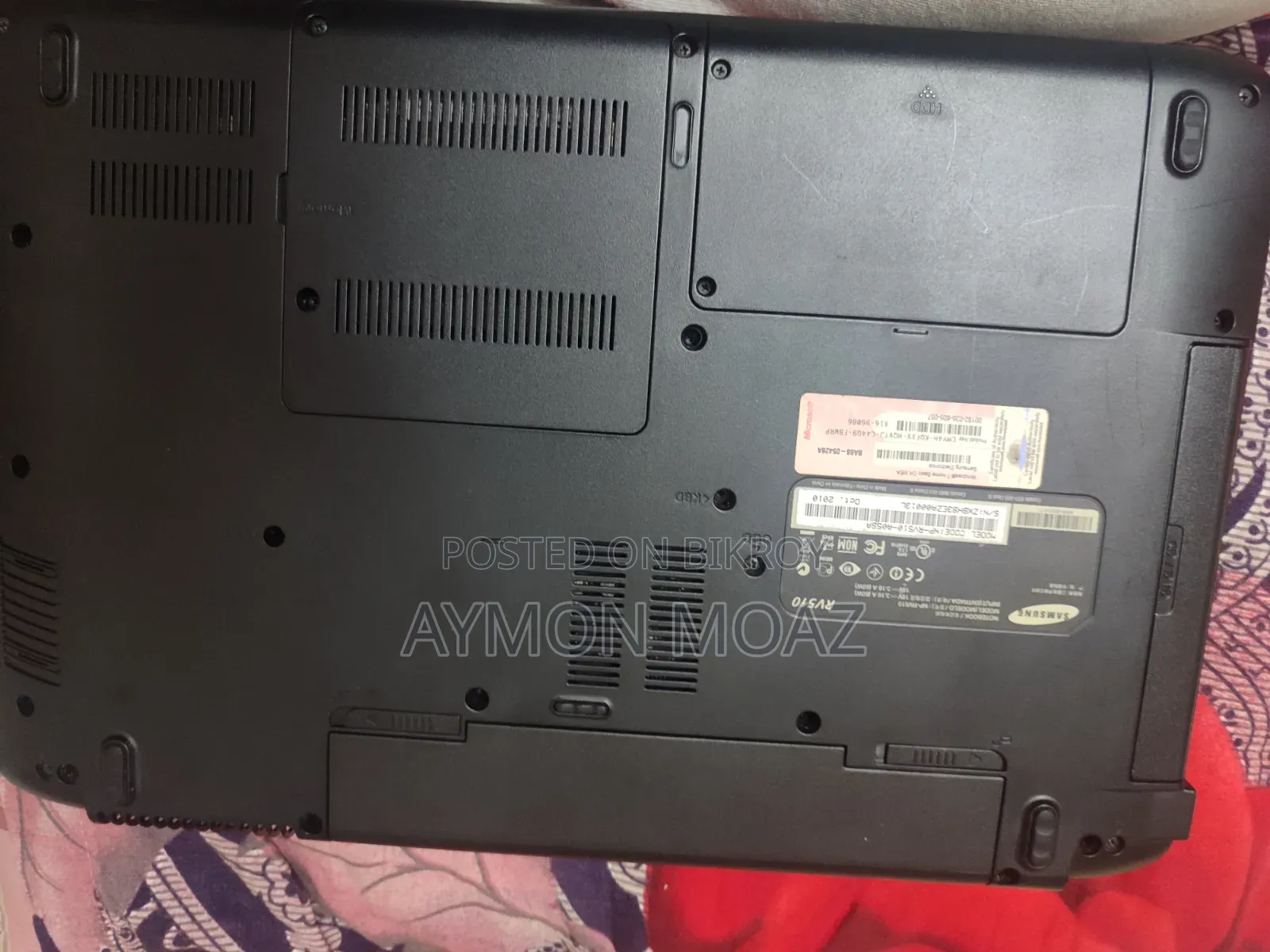 Laptop Samsung RV510 4GB Intel Core I5 SSD 500GB